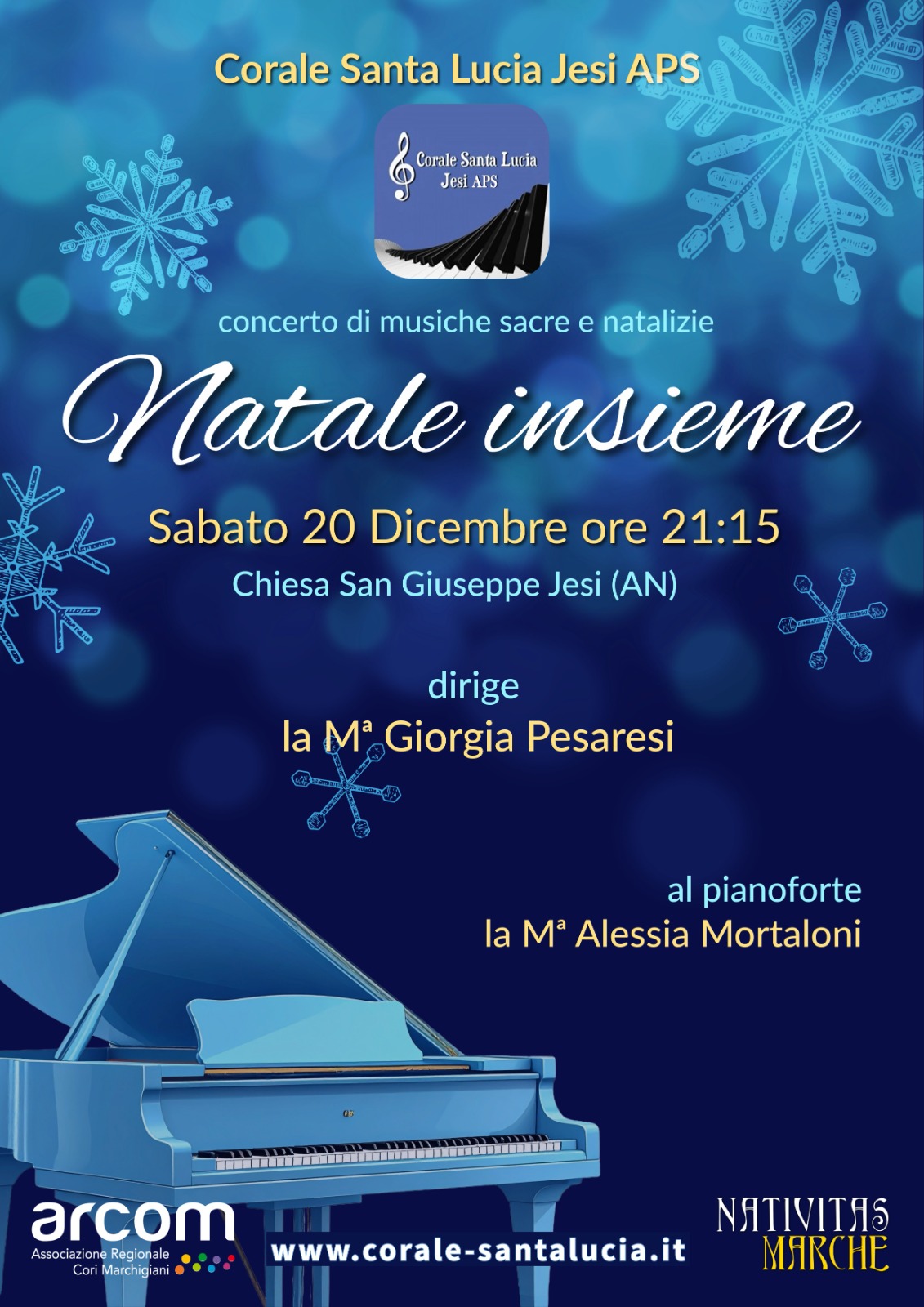 Locandina dell'iniziativa